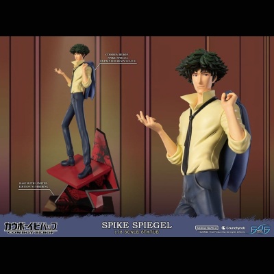 FIRST 4 FIGURE -- COWBOY BEBOP -- SPIKE SPIEGEL 1/8