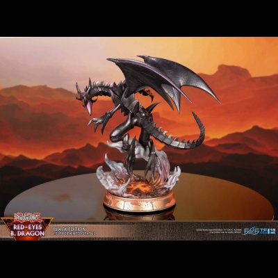 FIRST 4 FIGURE -- YU-GI-OH! -- RED EYES BLACK DRAGON